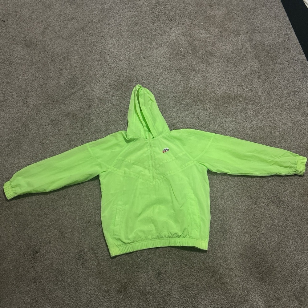 Lime Green Nike jacket